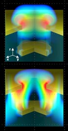 quasi-3D plasmonic crystal